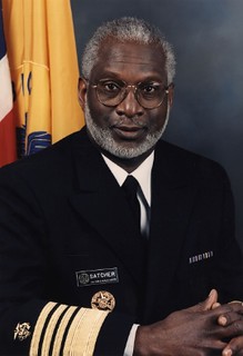 Dr. David Satcher is named Surgeon General of the United States.